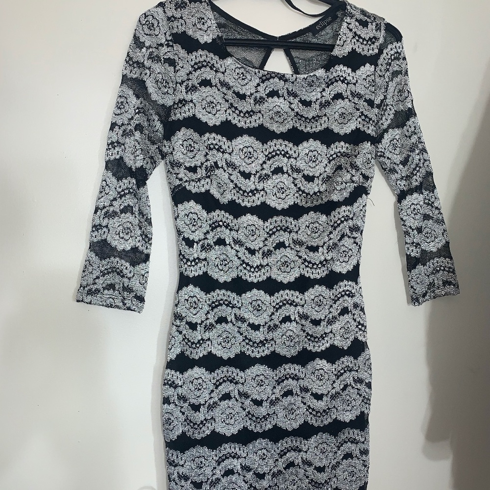 Floral Body Con Dress